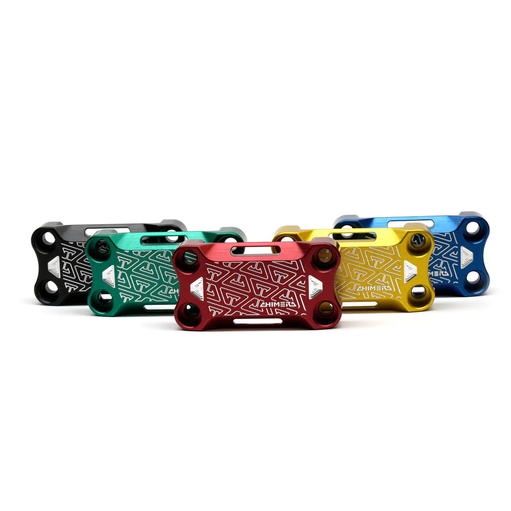 Chimera 7/8" Billet "CA" Handlebar Top Clamp Honda Grom & Monkey Trail 125 (All Years) - Howling Moto