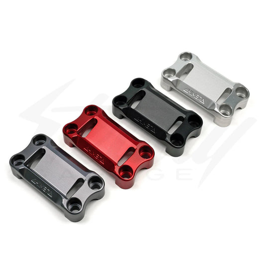 Chimera Handlebar Top Clamp Angled Gauge Mount Honda Grom & Monkey Trail 125 (All Years) - Howling Moto