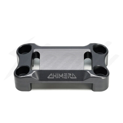 Chimera Handlebar Top Clamp Angled Gauge Mount Honda Grom & Monkey Trail 125 (All Years) - Howling Moto