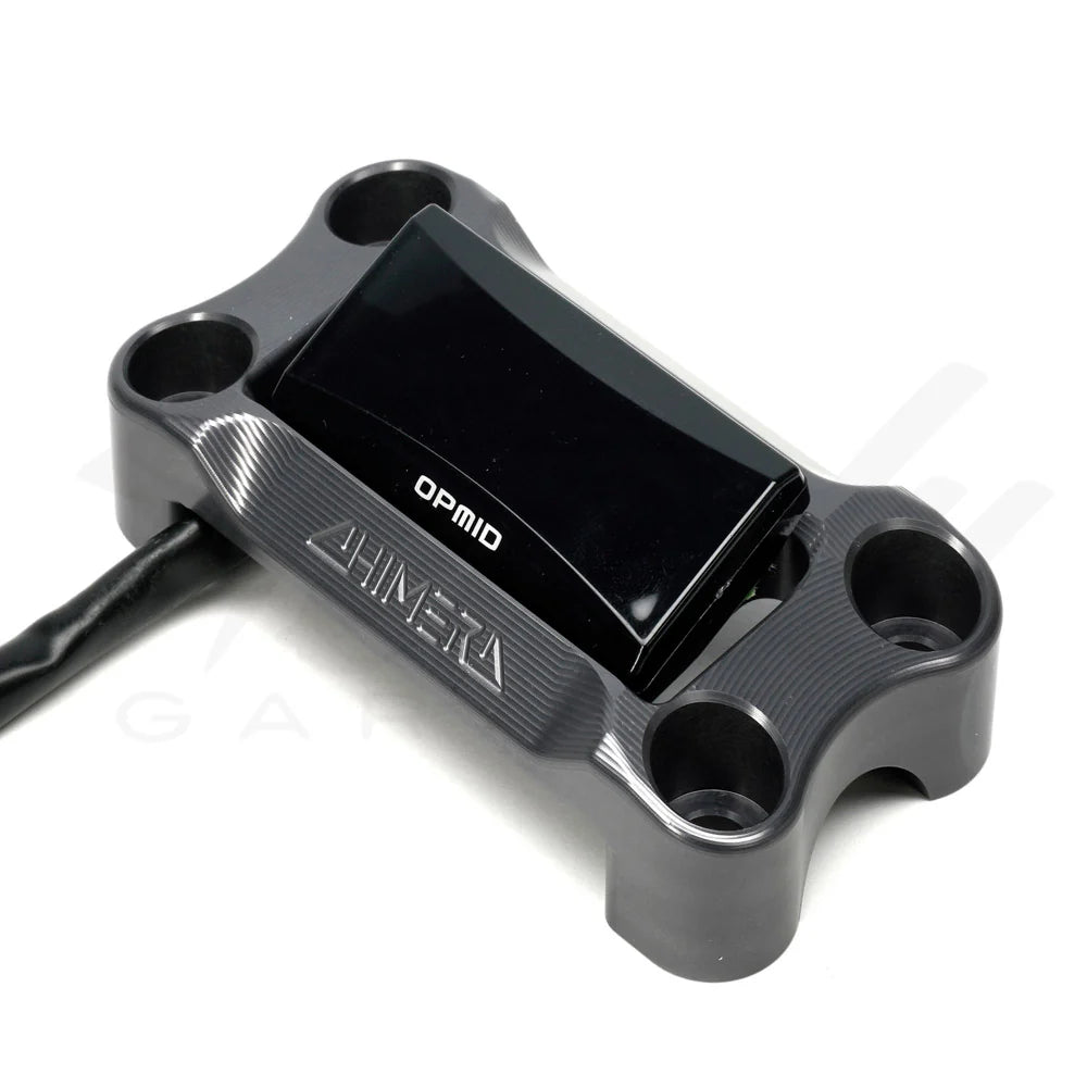 Chimera Handlebar Top Clamp Angled Gauge Mount Honda Grom & Monkey Trail 125 (All Years) - Howling Moto