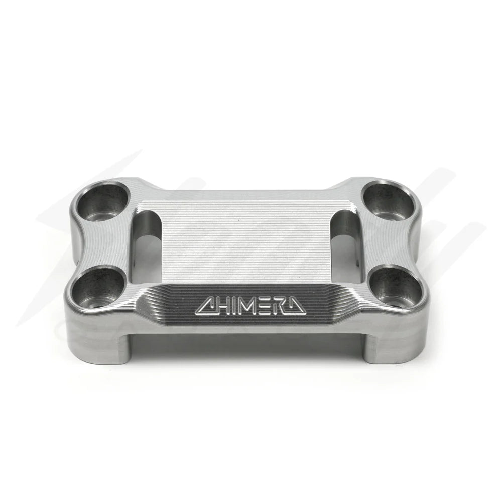 Chimera Handlebar Top Clamp Angled Gauge Mount Honda Grom & Monkey Trail 125 (All Years) - Howling Moto