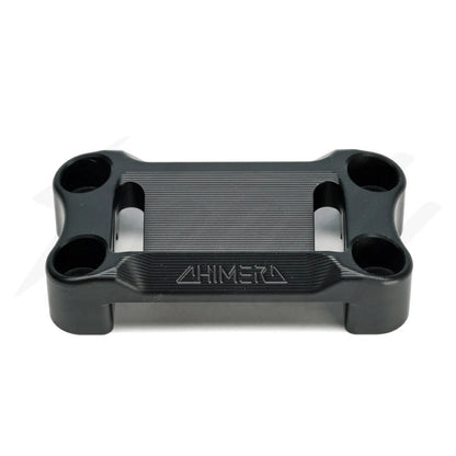 Chimera Handlebar Top Clamp Angled Gauge Mount Honda Grom & Monkey Trail 125 (All Years) - Howling Moto