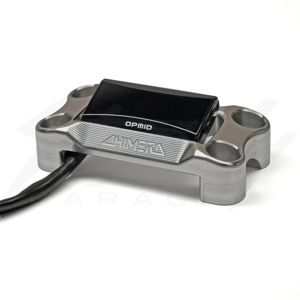 Chimera Handlebar Top Clamp Angled Gauge Mount Honda Grom & Monkey Trail 125 (All Years) - Howling Moto