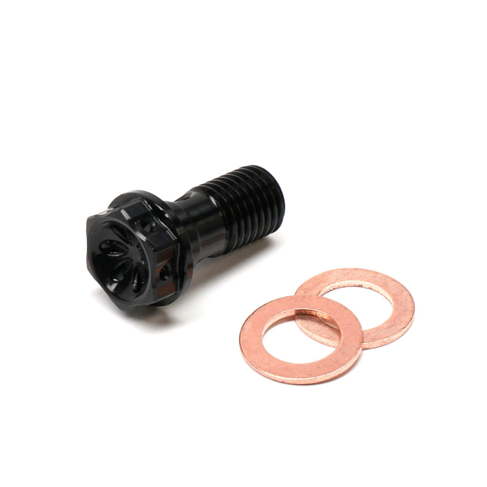 Chimera Short Aluminum Banjo Bolt - M10 x 1.25mm - Howling Moto