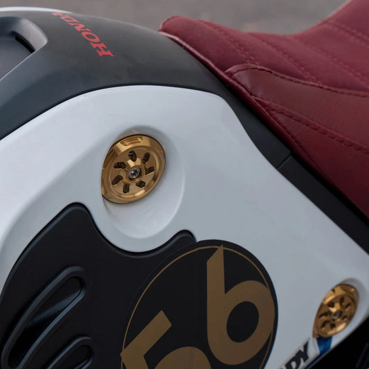 Chimera Titanium Aperture Garnish Washer Kit - Honda Grom 125 (2022-2024) - Howling Moto