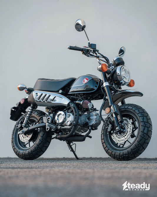 Chimera Short Ram Air Intake System - Honda Monkey 125 (2022+) - Howling Moto