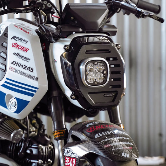 Chimera T-56 and Baja Designs Squadron Sport Bundle for 2022-2024 Honda Grom - Howling Moto