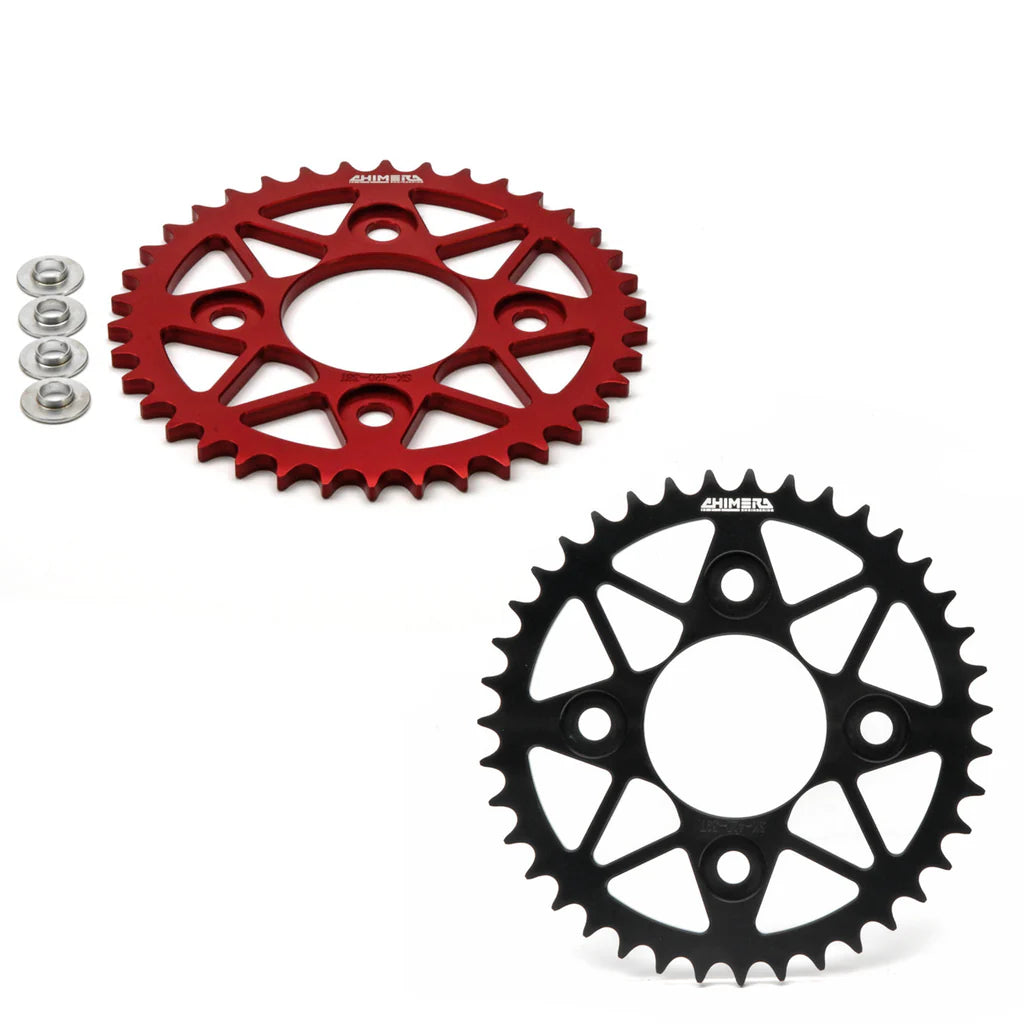 CHIMERA ENGINEERING 420 ALUMINUM REAR SPROCKET 7075-T6 - HONDA GROM, MONKEY, DAX (ALL YEARS) - Howling Moto