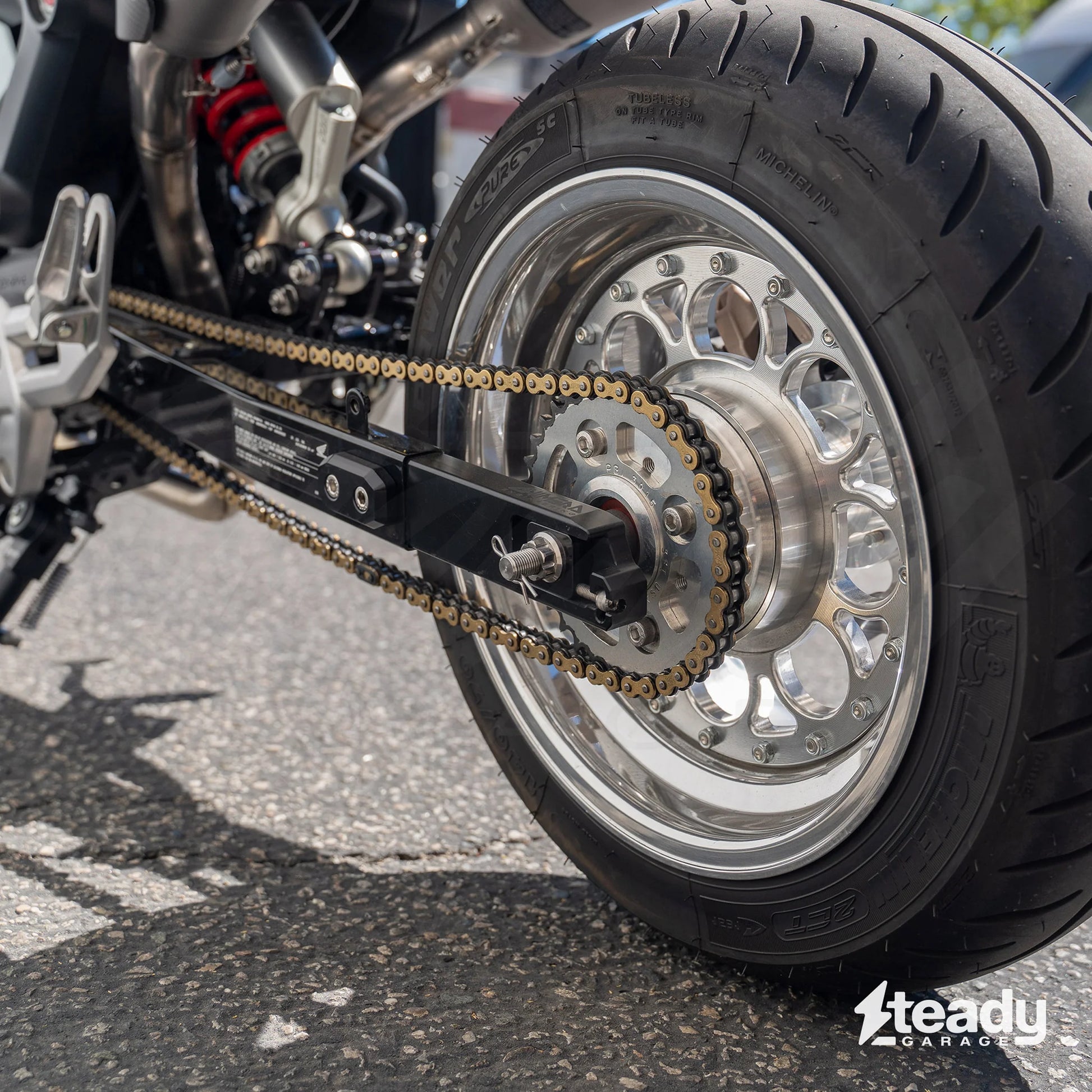 Chimera Adjustable Stretch Extension Blocks - Honda Grom 125 (ALL YEARS) - Howling Moto