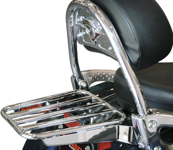 COBRA, Cobra Solo Luggage Rack Tube Chrome for OEM Backrest on Kawasaki Vn900 - Part 02-4468