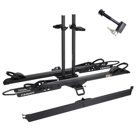 CRAVOT CyberRack E2 Plus Hitch Bike Rack - Howling Moto