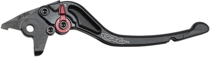 CRG RC2 standard brake lever in black, designed for motorcycle braking systems, with ergonomic shape and durable construction.