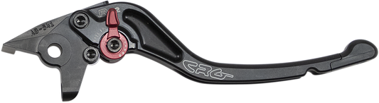 CRG RC2 standard brake lever in black, designed for motorcycle braking systems, with ergonomic shape and durable construction.