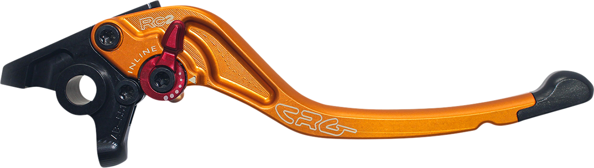 CRG RC2 Standard Brake Lever in gold with part number 2AB-551-T-G, designed for motorcycle braking systems.