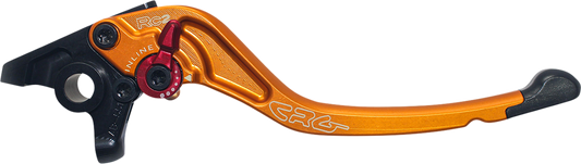 CRG RC2 Standard Brake Lever in gold with part number 2AB-551-T-G, designed for motorcycle braking systems.