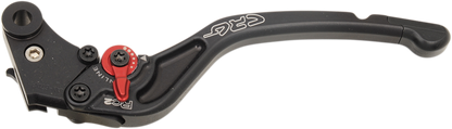 CRG RC2 standard clutch lever in black with 2AN-671-XP-T-B model, designed for motorcycle clutch control.