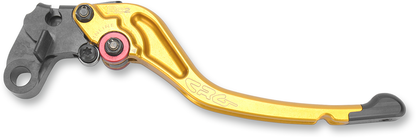 CRG RC2 standard clutch lever in gold with part number 2AN-641-T-G, designed for motorcycle clutch control.