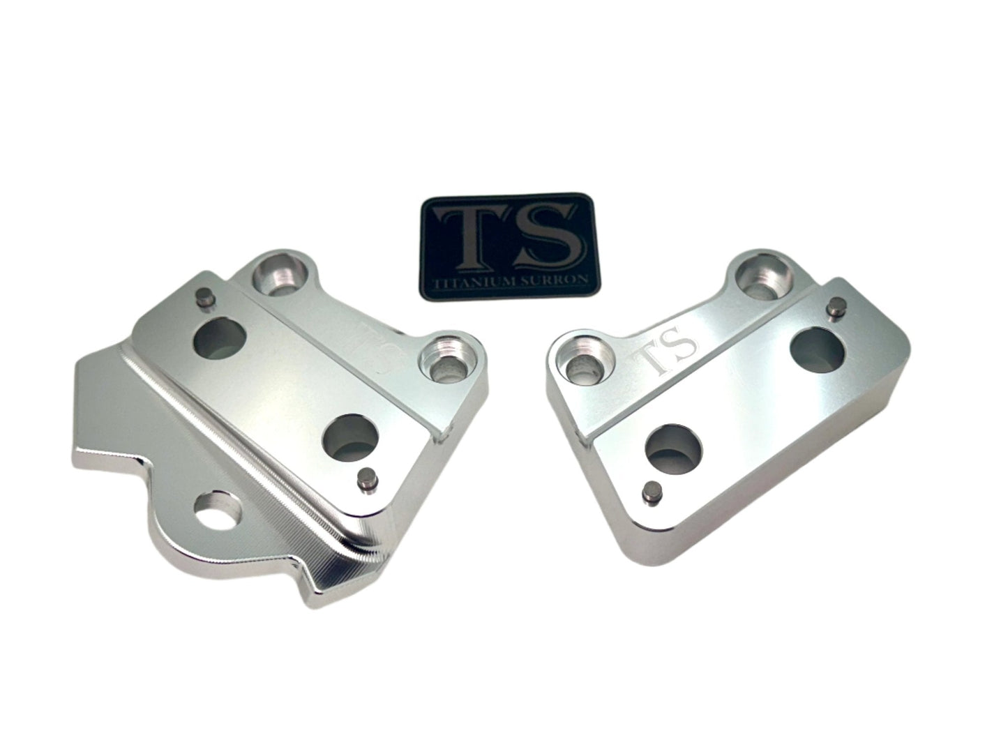 Custom CNC Aluminum Footpeg Brackets for Talaria X3 (XXX models) - Howling Moto