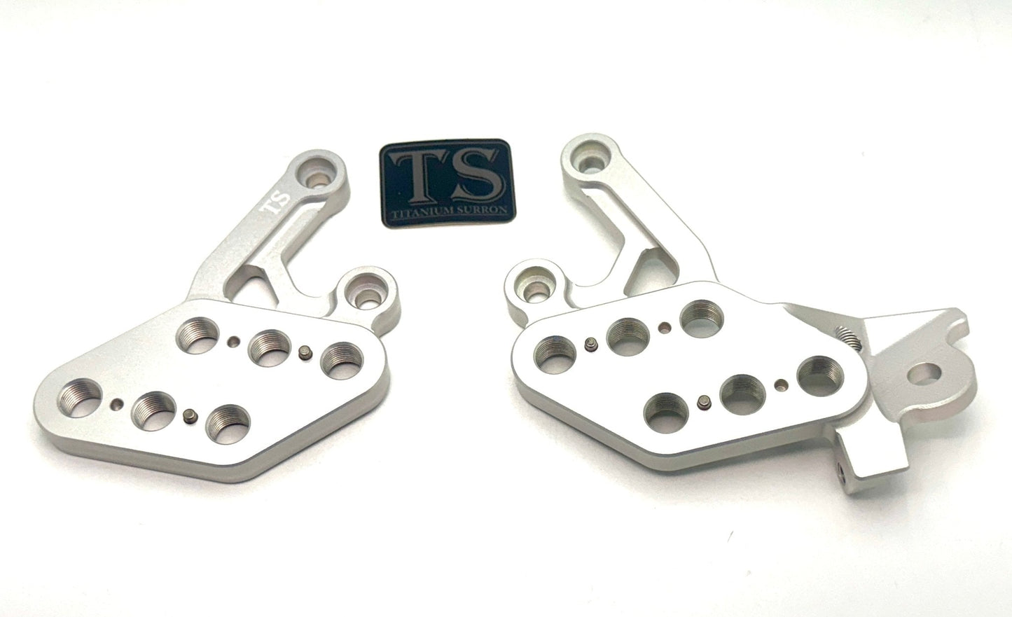 Custom CNC Aluminum Footpeg Drop Bracket for Surron LBX and E-Ride Pro Models - Howling Moto