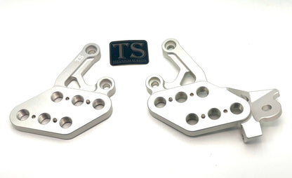 Custom CNC Aluminum Footpeg Drop Bracket for Surron LBX and E-Ride Pro Models - Howling Moto