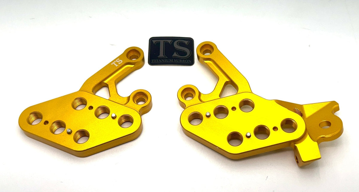 Footpeg Inventor Custom CNC Aluminum Footpeg Drop Bracket for Surron LBX and E-Ride Pro ...
