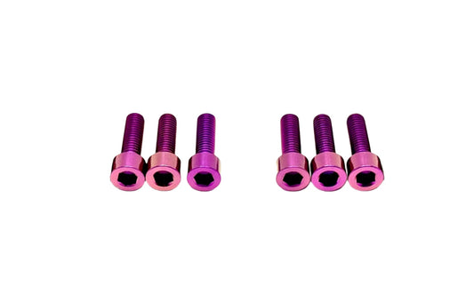 Titanium Surron LBX Stem Bolt Kit (6 pieces) - Howling Moto