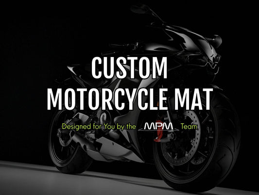 Custom Design MPM Motorcycle Mat – Special Design for You and Your Motorcycle! - Howling Moto