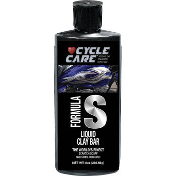 Cycle Care Formulas Formula S Liquid Clay Bar - Scratch, Scuff, and Swirl Remover - Howling Moto