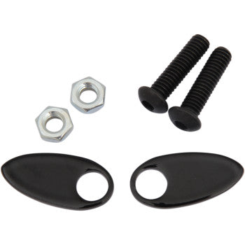 Cycle Visions Rear Turn Signal Cover Plates - Howling Moto