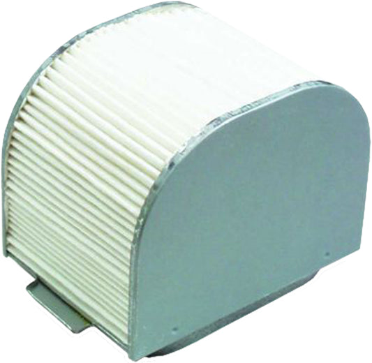 HIFLOFILTRO HFA4609 air filter for high-performance engines showing the cylindrical filter element with brand logo