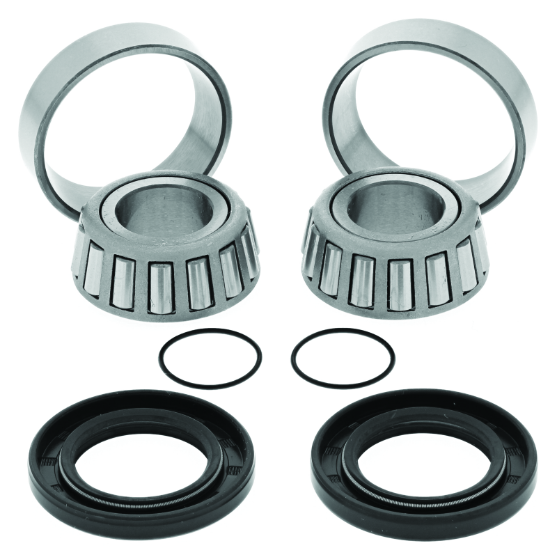 QuadBoss Yamaha YFM400 Big Bear swingarm repair kit with parts for 2000-2004 models, including bushings and hardware.