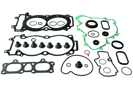 QuadBoss Polaris ACE 900 SP gasket set with oil seals for engine and transmission rebuild, includes complete gaskets and sealing components.