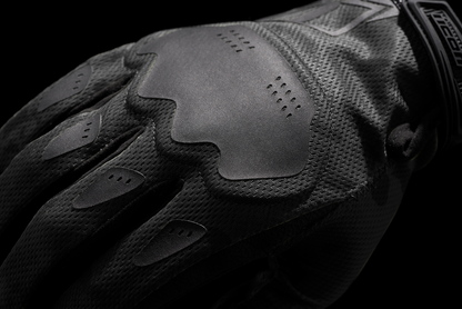 Bill's Exhausts ICON Hooligan™ CE Gloves in dark camouflage, 2XL size, featuring rugged design and protective features.