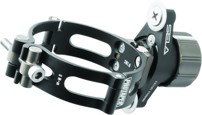 ProTaper SELA self-engaged launch assist device by Bill's Exhausts, shown in a close-up image of its components and design.