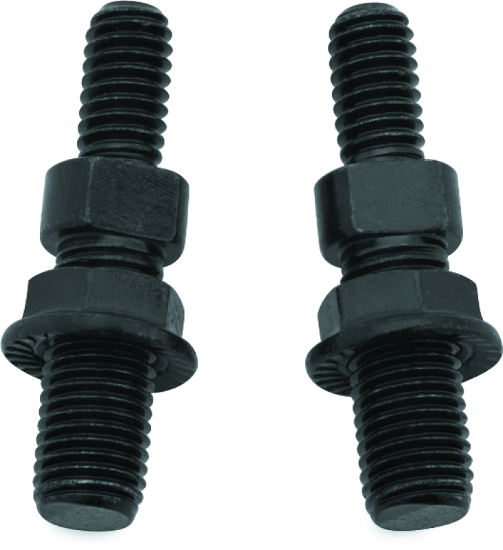 Kuryakyn Universal Mirror Adapters for Metric Cruiser Bikes, showing metal adapters on a neutral background