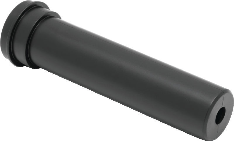 Kuryakyn throttle tube for Harley-Davidson motorcycles, part number 6302, showing the black metal grip component with mounting details.