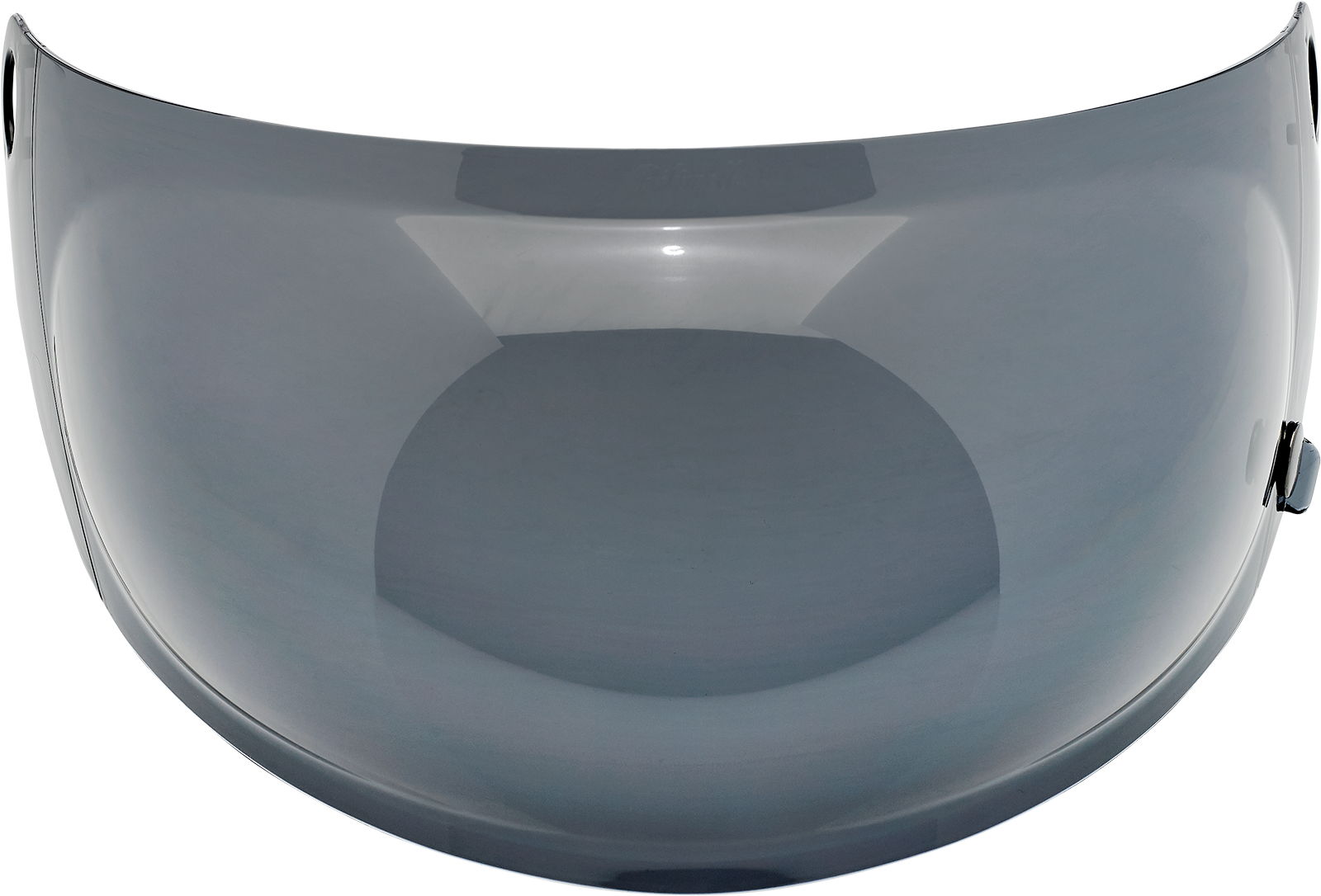 BILTWELL Gringo S Gen 2 helmet shield in smoke bubble design, compatible with Bill's Exhausts motorcycle helmets.