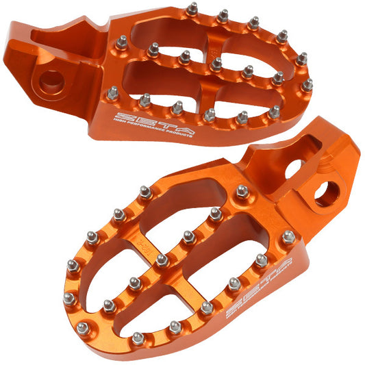 ZETA, ZETA Aluminum Footpegs for MX Bikes - Model ZE93-1827