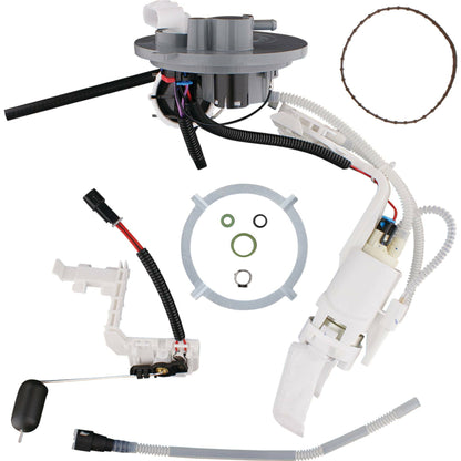 ALL BALLS Fuel Pump Module Kit Part 47-1074 showing the pump assembly with electrical connections and mounting components for fuel delivery.