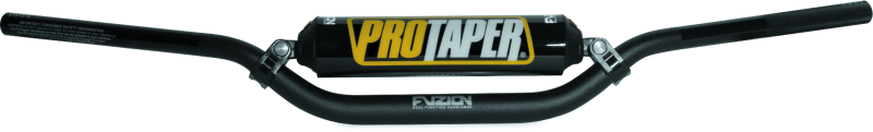 ProTaper Fuzion Carmichael handlebars by Bill's Exhausts, black motocross handlebar with textured grip areas.