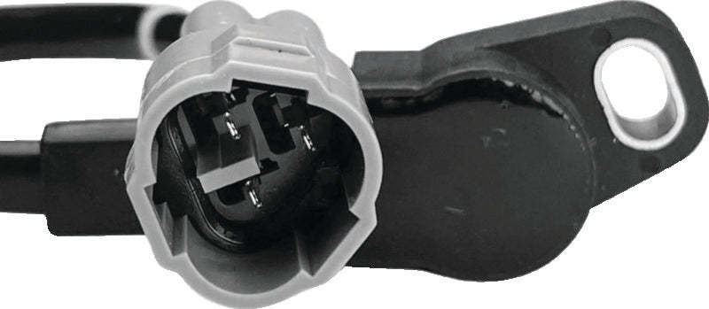 QuadBoss throttle position sensor for Polaris ACE and Sportsman models, showing the black sensor with electrical connector.