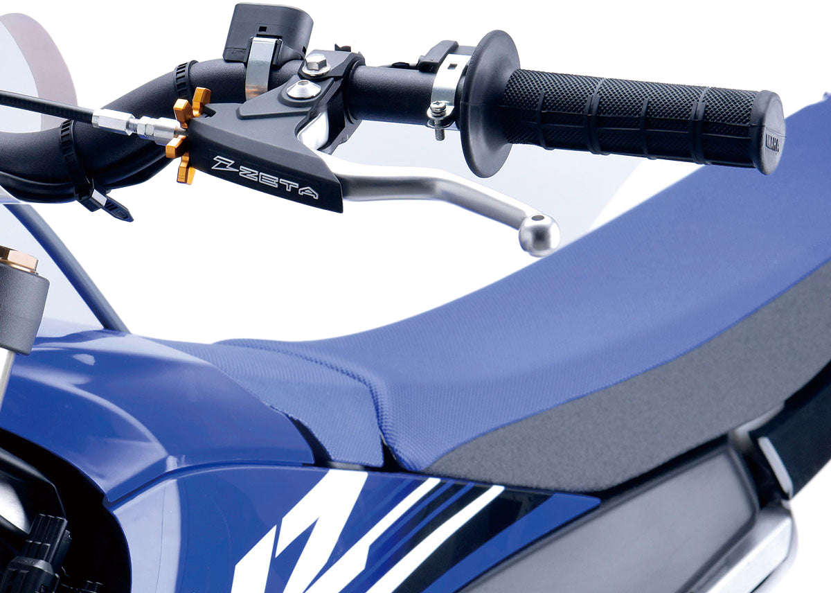 ZETA Ultra Light Clutch Perch with 3-finger design, adjustable cable, and ratio device for motorcycle control, part ZE43-5001