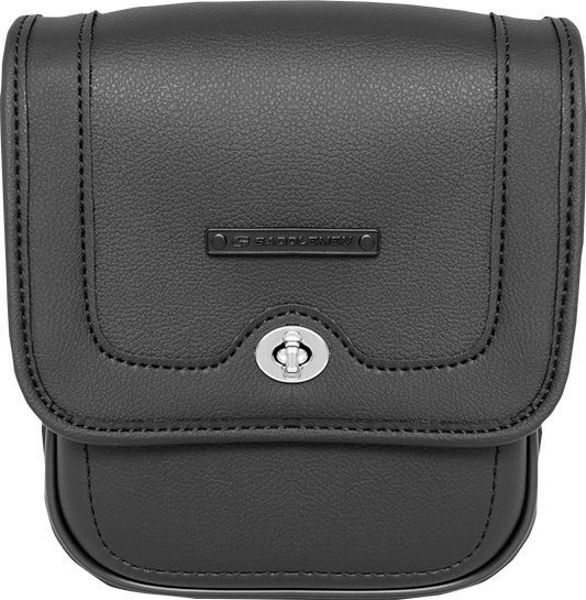 Bill's Exhausts SADDLEMEN Handlebar Bag D144 seat mounted storage bag with adjustable straps and durable material.