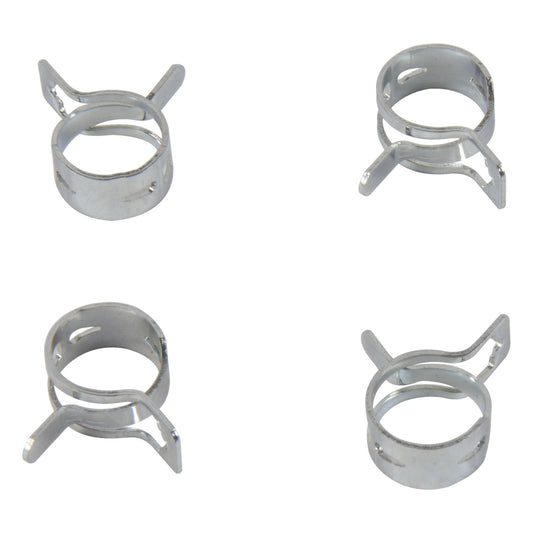ALL BALLS Hose Clamp Refill Kit 4 Pack, designed for secure fluid connections and easy replacement of hose clamps.