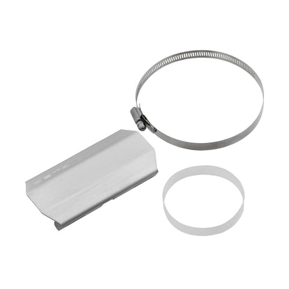 ZETA, ZETA Silencer Heat Guard Silver ZE52-2909 for Motorcycle Exhaust Protection