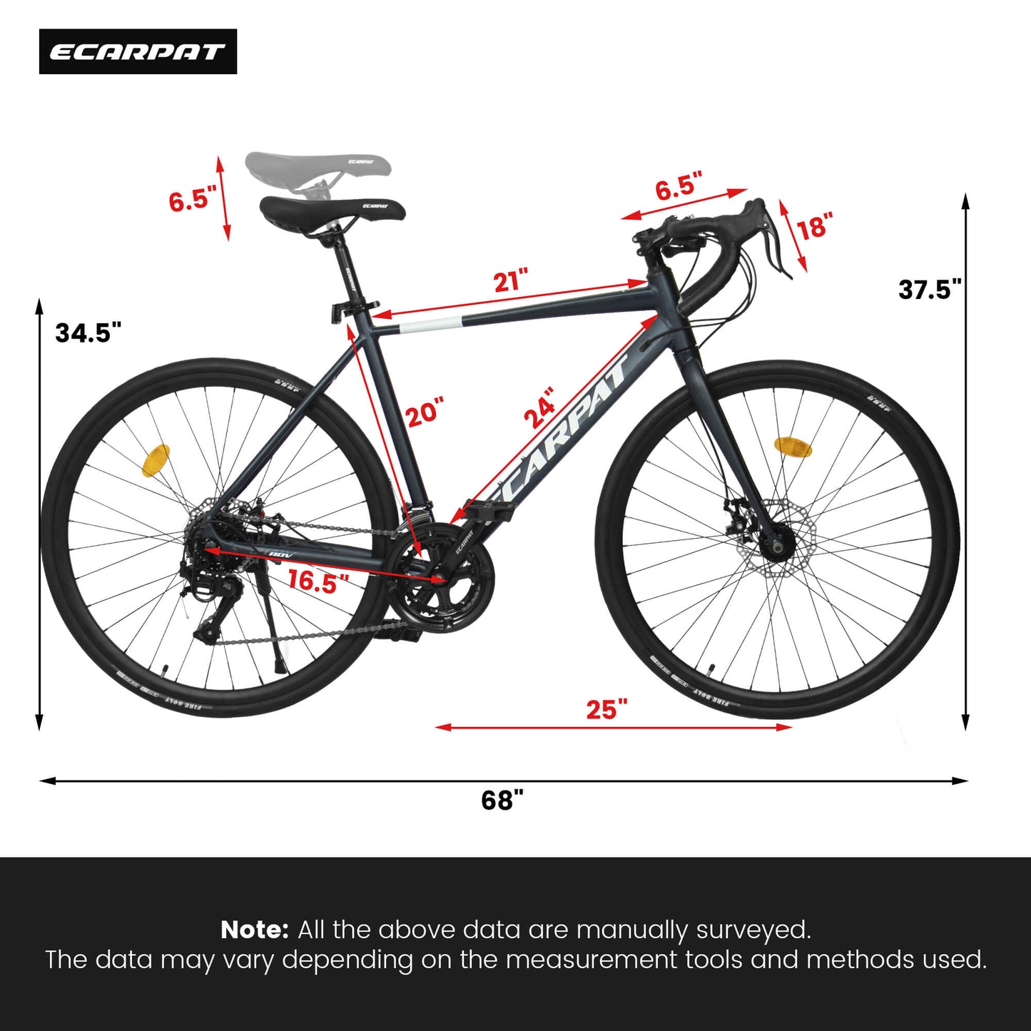 Hycline Dorace SLR 700x28C bicycle tire with sleek black tread and sidewalls, designed for road bikes.