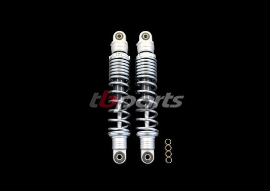 DAX 330mm Shocks - Silver - Howling Moto