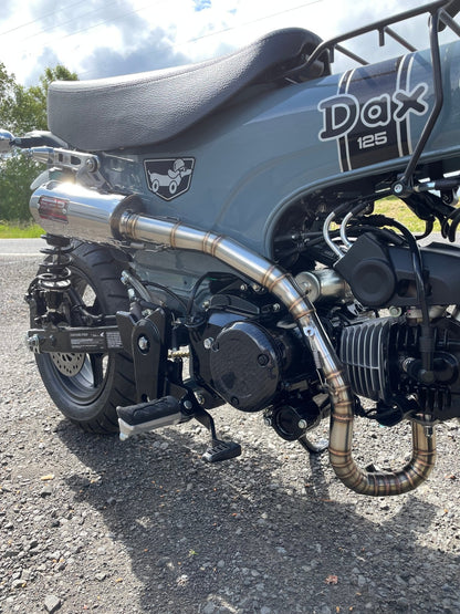 Dax ST125 S23 racing exhaust - Howling Moto