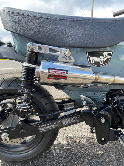 Dax ST125 S23 racing exhaust - Howling Moto