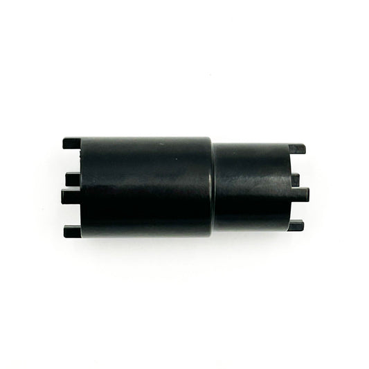 eDirtyBike 4-prong double-ended mid shaft nut tool for 10-12mm nuts, designed for bike maintenance and repair.